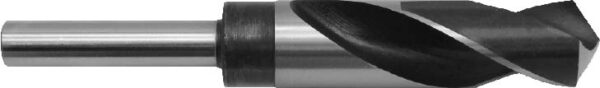 1-11/64 - Reduced Shank Drills With Flatted Shank - 6" Overall Length - 3" Flute Length
