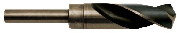 1/2 - Reduced Shank Drills With Flatted Shank - 6" Overall Length - 3" Flute Length