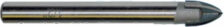 3/16" Quad-Carbide Tipped Glass Drill Bit
