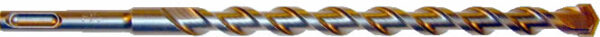25.00 mm x 10" Overall Length Thunder Twist Metric SDS-Plus+ Drill Bit