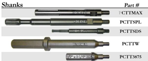 1" x 12" Praxis Extention Drill Bit - Image 8