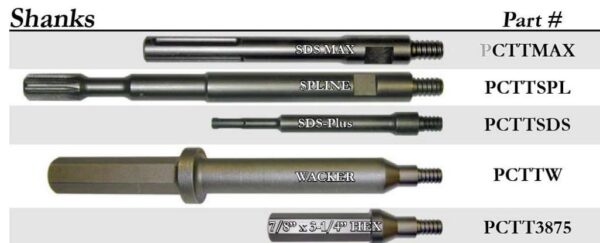 1" x 12" Praxis Extention Drill Bit - Image 10