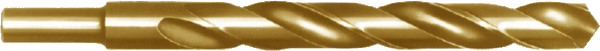 21/32" Dia. - Reduced Shank Drills - Cobalt 3/8 Shank 135 Notched Point