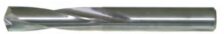 23/64" Diameter x 3-1/16" Overall Length - Solid Carbide Screw Machine Length Drill Bit - 135 Degree Split Point - Straight Shank - - Slow Helix