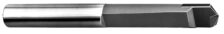 17/64 x 3-3/4 Overall Length Carbide Tipped Drill Bit - High Speed Steel Straight Flute For Hardened Steel