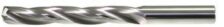 13/64" Diameter x 3" Overall Length - Solid Carbide 3-Flute Drill Bit - 150 Degree Point - Straight Shank